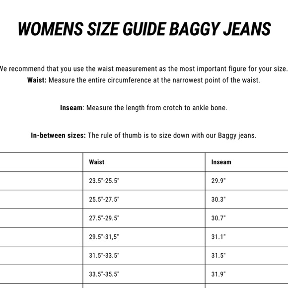 Fit Jeans TRADITIONAL V2 BAGGY BLACK Size Small - Picture 9 of 10